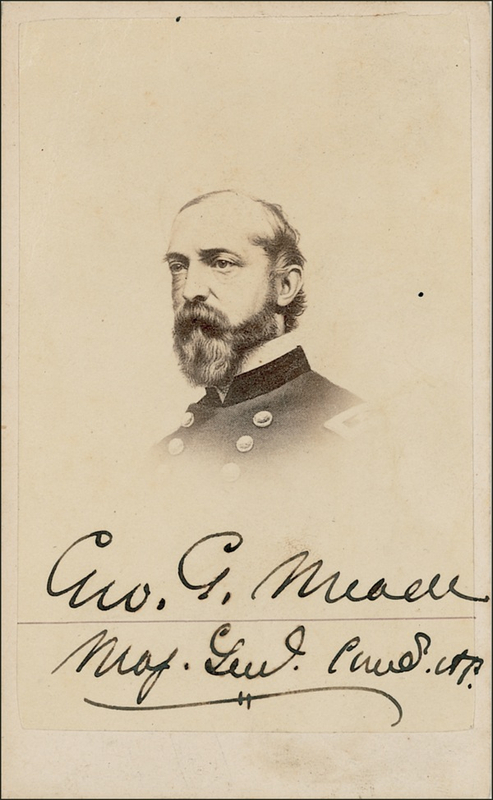 Lot 278 George G. Meade: Victor at Gettysburg