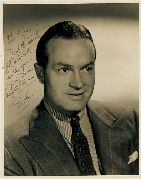 Lot 899 Bob Hope Signed Photograph
