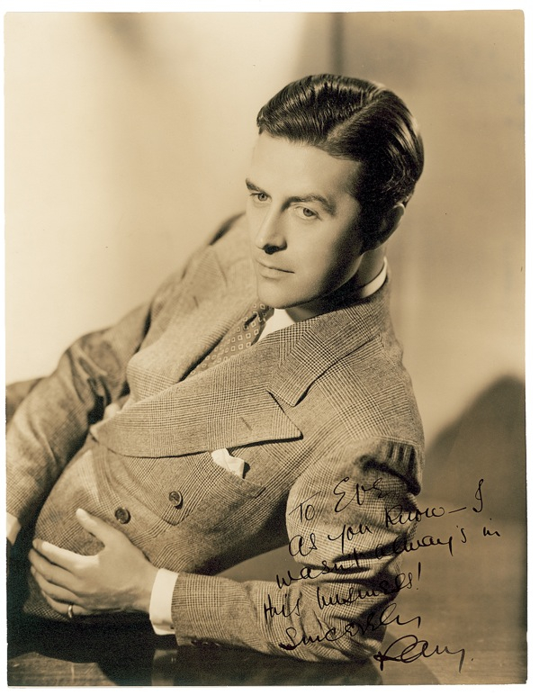 Lot 981 Ray Milland Signed Photograph