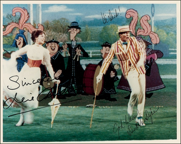 Lot 967 Mary Poppins Signed Photograph