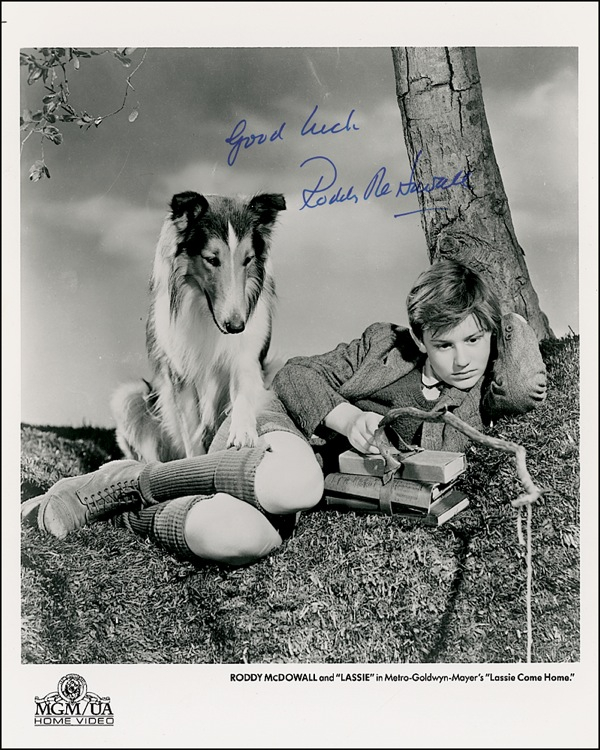 Lot 974 Roddy McDowall Signed Photograph