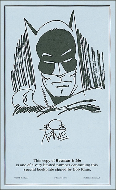 Lot 459 Bob Kane Book