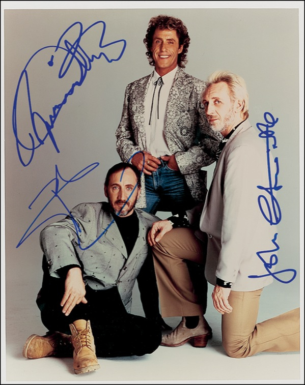 Lot 647 The Who Signed Photograph