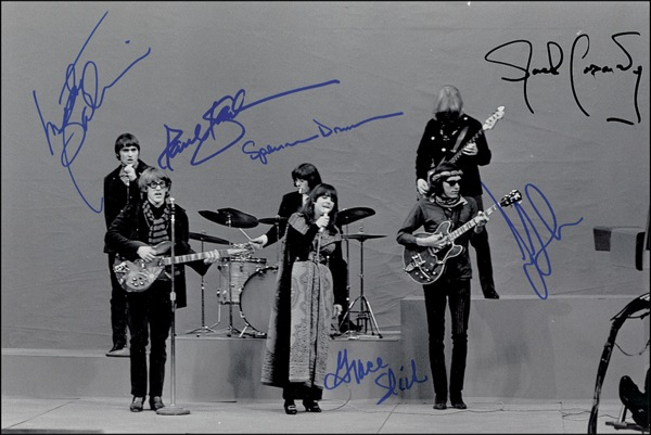 Lot 568 Jefferson Airplane Signed Photograph