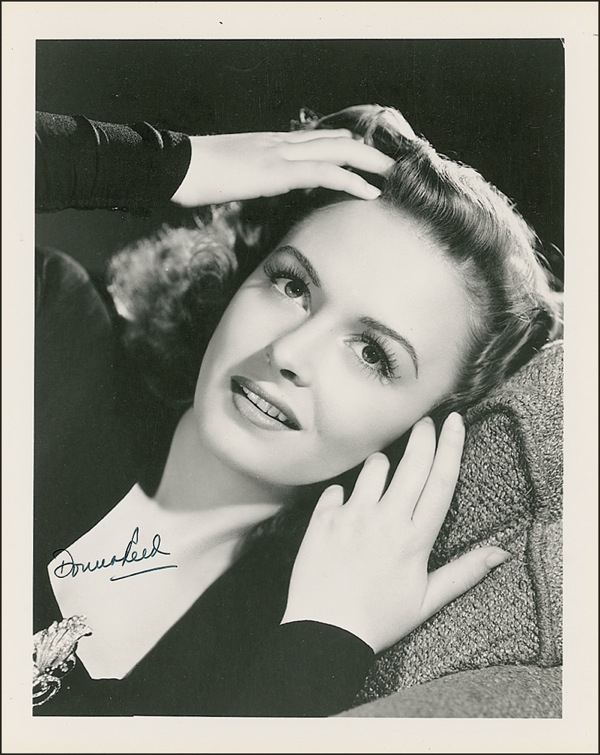 Lot 1036 Donna Reed Signed Photograph