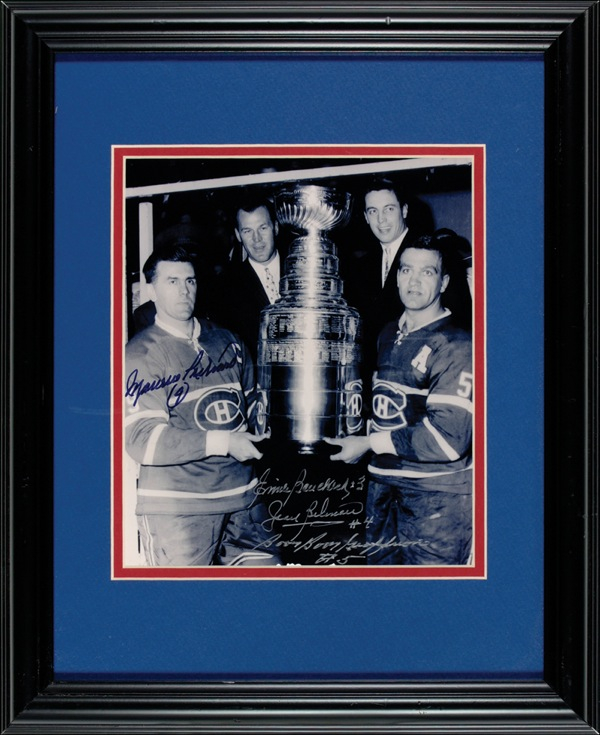 Lot 1460 Montreal Canadiens Signed Photograph