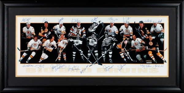 Lot 1236 Boston Bruins Signed Photograph