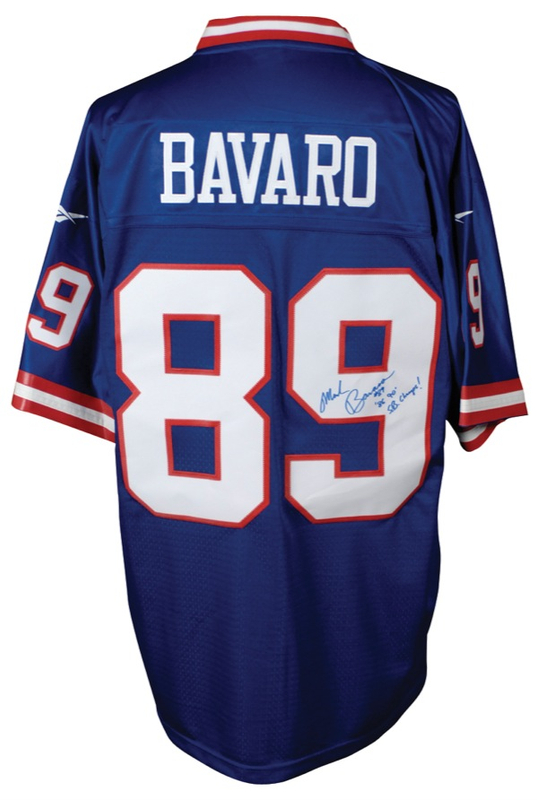 Lot 1224 Mark Bavaro Football Jersey