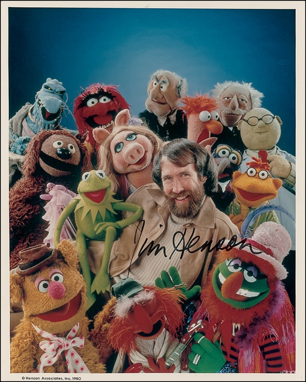 Lot 876 Jim Henson Signed Photograph