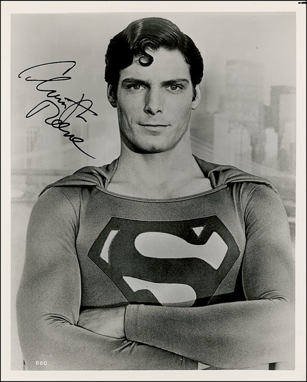 Lot 1039 Christopher Reeve Signed Photograph