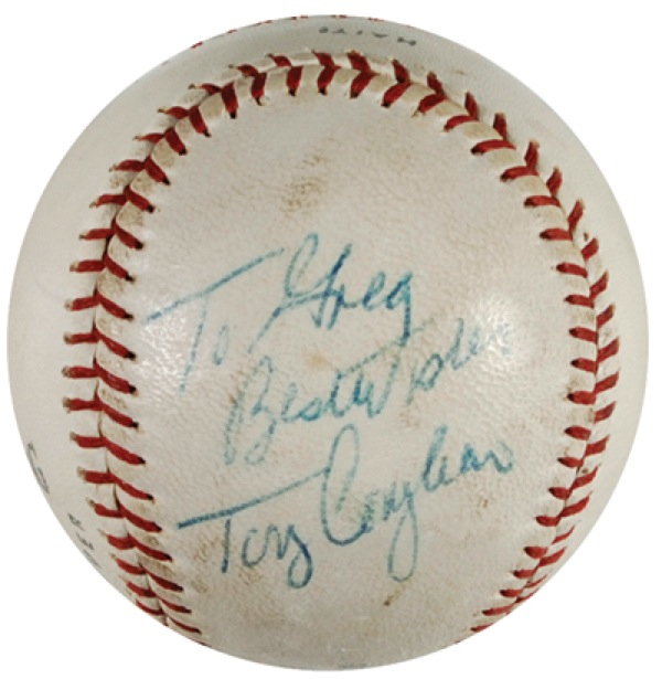 Lot 1299 Tony Conigliaro Baseball