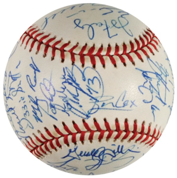 Lot 1189 Atlanta Braves Baseball