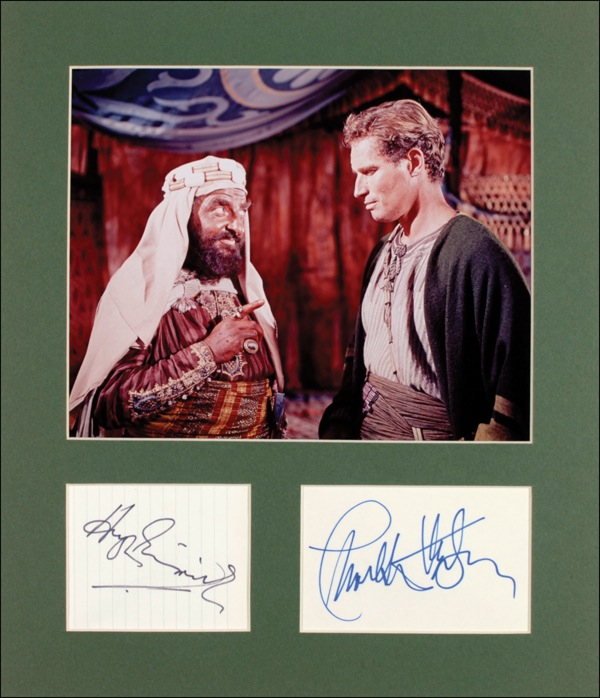Lot 709 Ben-Hur: Heston and Griffith Group Lot