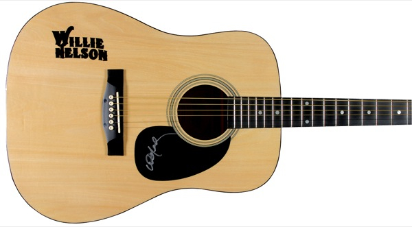 Lot 592 Willie Nelson Guitar