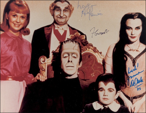 Lot 990 Munsters Signed Photograph