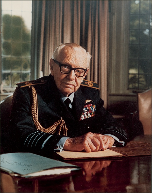 Lot 267 Arthur T. Harris Signed Photograph