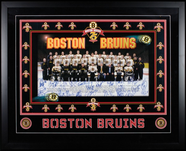 Lot 1239 Boston Bruins Poster