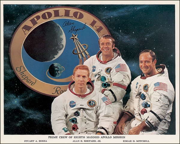 Lot 356 Alan Shepard Signed Photograph