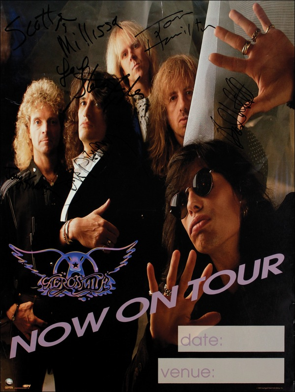 Lot 492 Aerosmith Poster