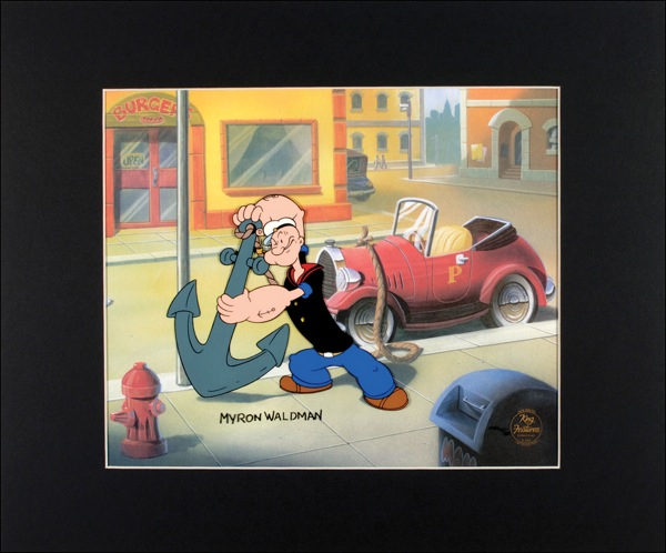 Lot 483 Myron Waldman Animation Cel