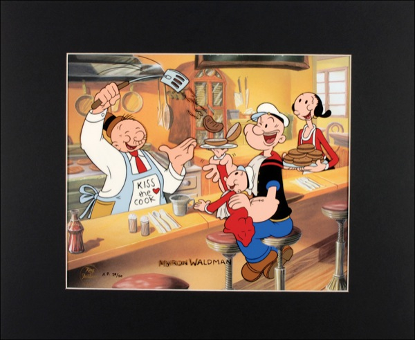 Lot 484 Myron Waldman Animation Cel