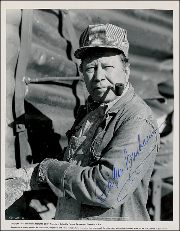 Lot 734 Edgar Buchanan Signed Photograph
