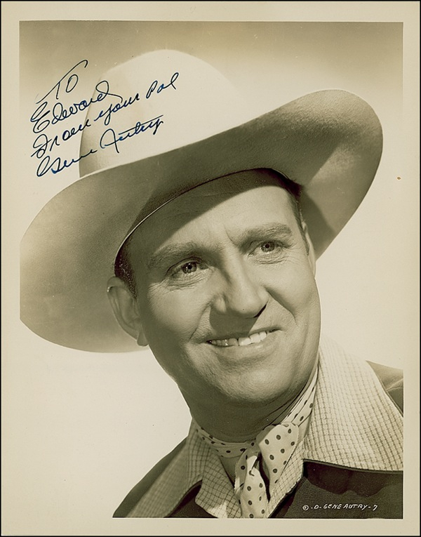 Lot 684 Gene Autry Signed Photograph
