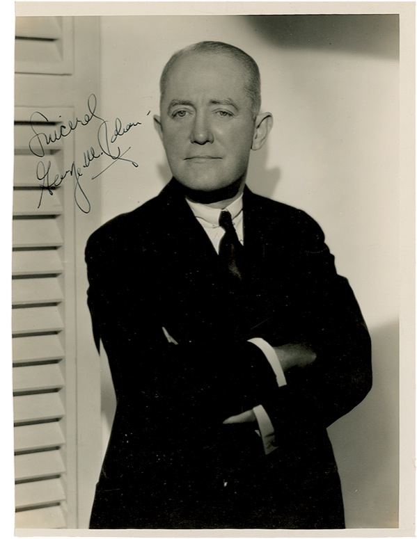 Lot 761 George M. Cohan Signed Photograph
