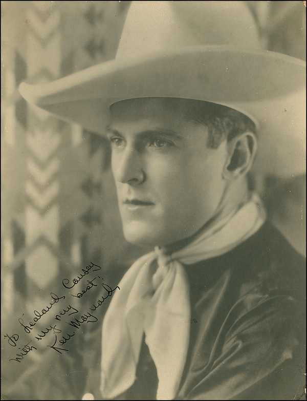 Lot 972 Ken Maynard Signed Photograph