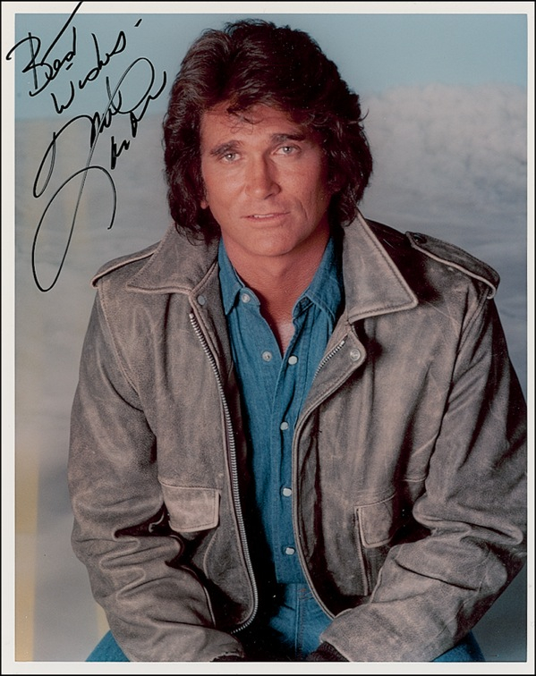 Lot 932 Michael Landon Signed Photograph