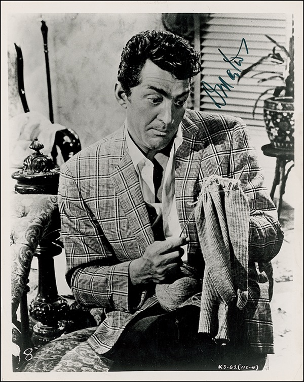 Lot 964 Dean Martin Signed Photograph