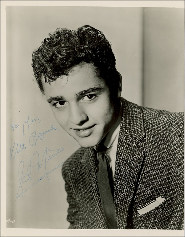 Lot 983 Sal Mineo Signed Photograph