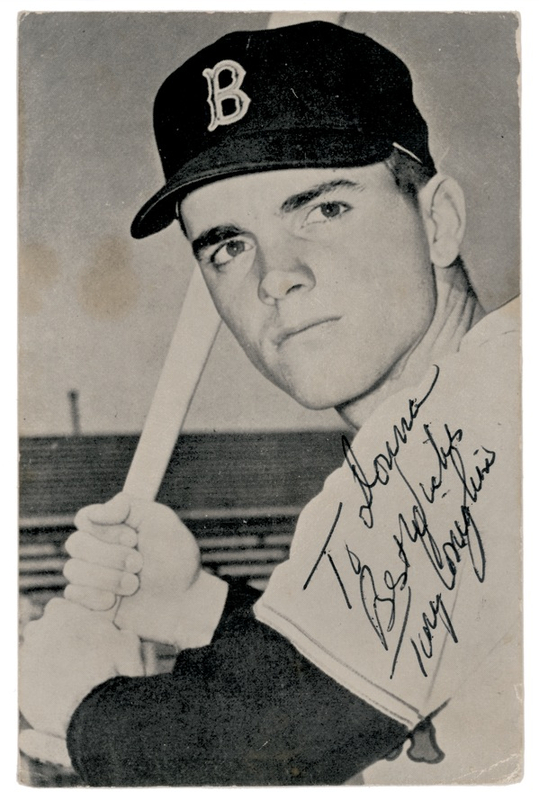 Lot 1300 Tony Conigliaro Signed Photograph