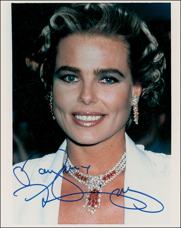 Lot 873 Margaux Hemingway Signed Photograph