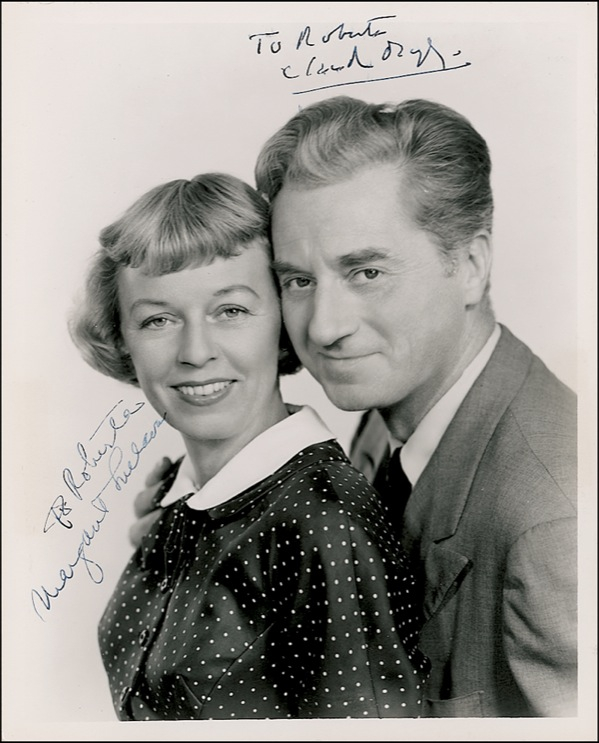 Lot 1096 Margaret Sullavan and Claude Dauphin Signed Photograph