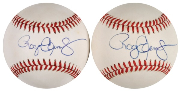 Lot 1291 Roger Clemens Group Lot