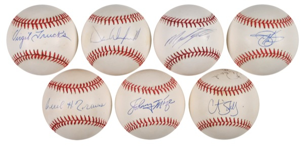 Lot 1201 Baseball Group Lot