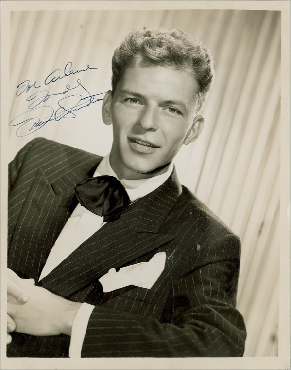 Lot 625 Frank Sinatra Signed Photograph