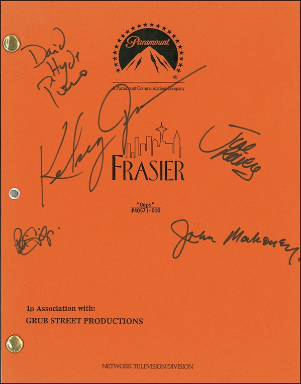 Lot 835 Frasier Script