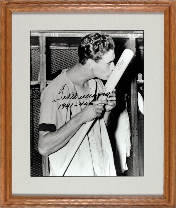 Lot 1569 Ted Williams Signed Photograph