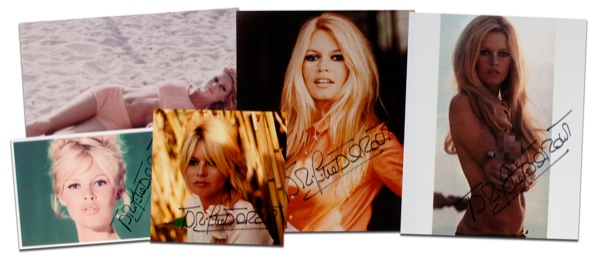 Lot 695 Brigitte Bardot Group Lot
