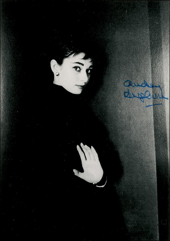 Lot 880 Audrey Hepburn Signed Photograph