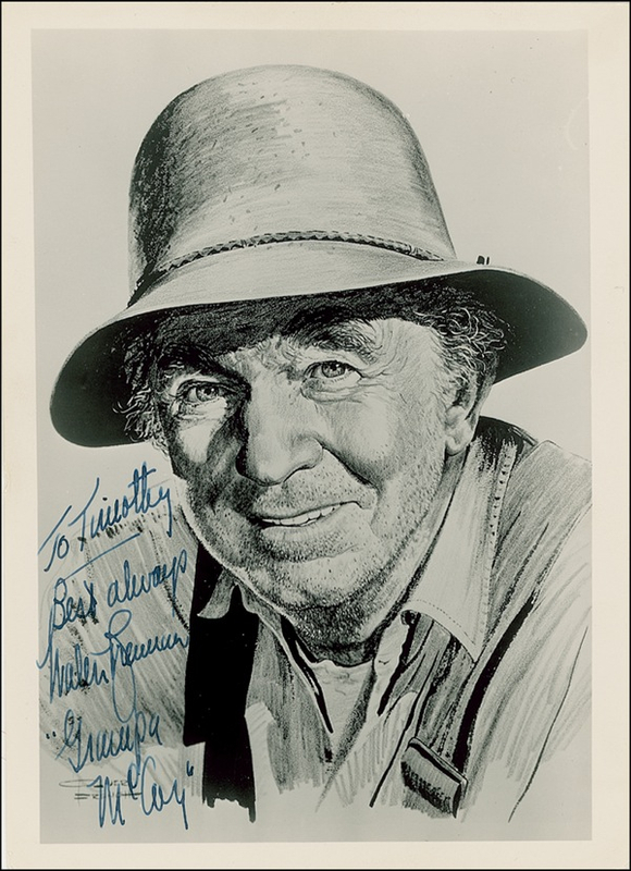 Lot 728 Walter Brennan: A real “Real McCoy”