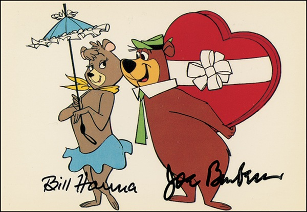 Lot 458 Bill Hanna and Joe Barbera Signed Photograph