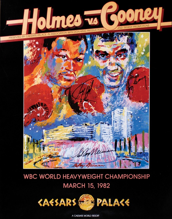 Lot 1388 Larry Holmes and Gerry Cooney Poster