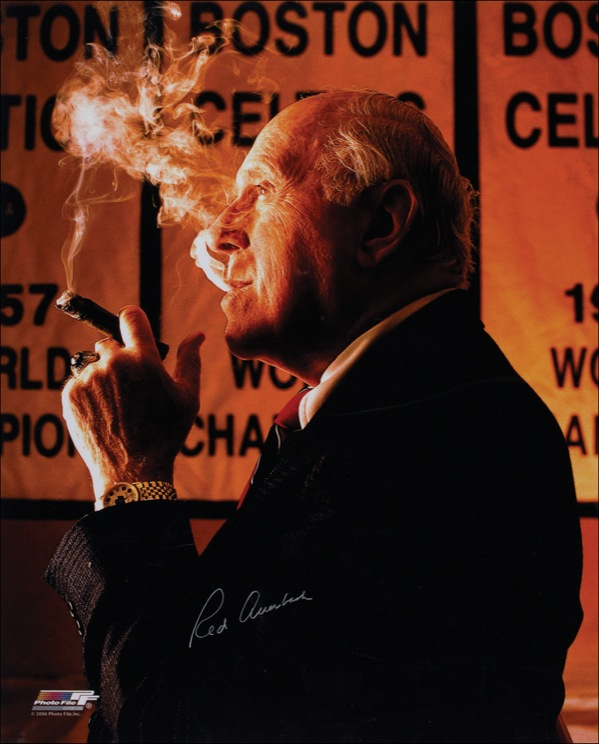 Lot 1191 Red Auerbach Signed Photograph