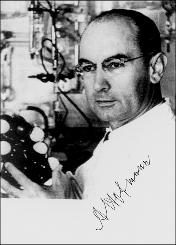 Lot 200 Albert Hofmann Signed Photograph