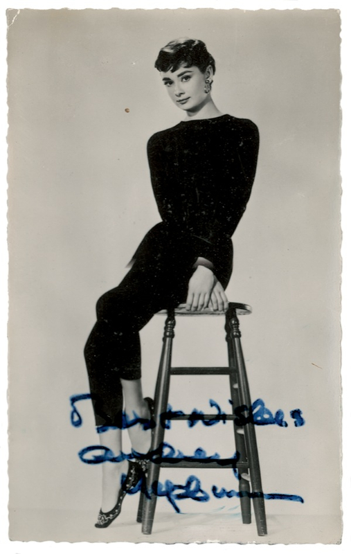 Lot 881 Audrey Hepburn Signed Photograph