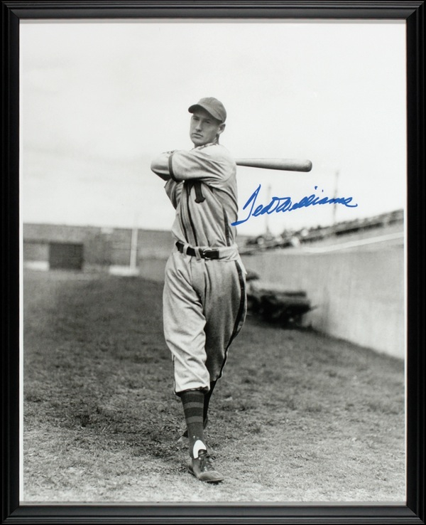 Lot 1570 Ted Williams Signed Photograph