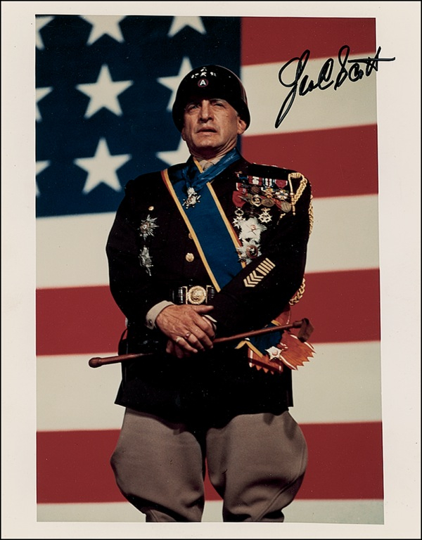 Lot 1062 George C. Scott Signed Photograph